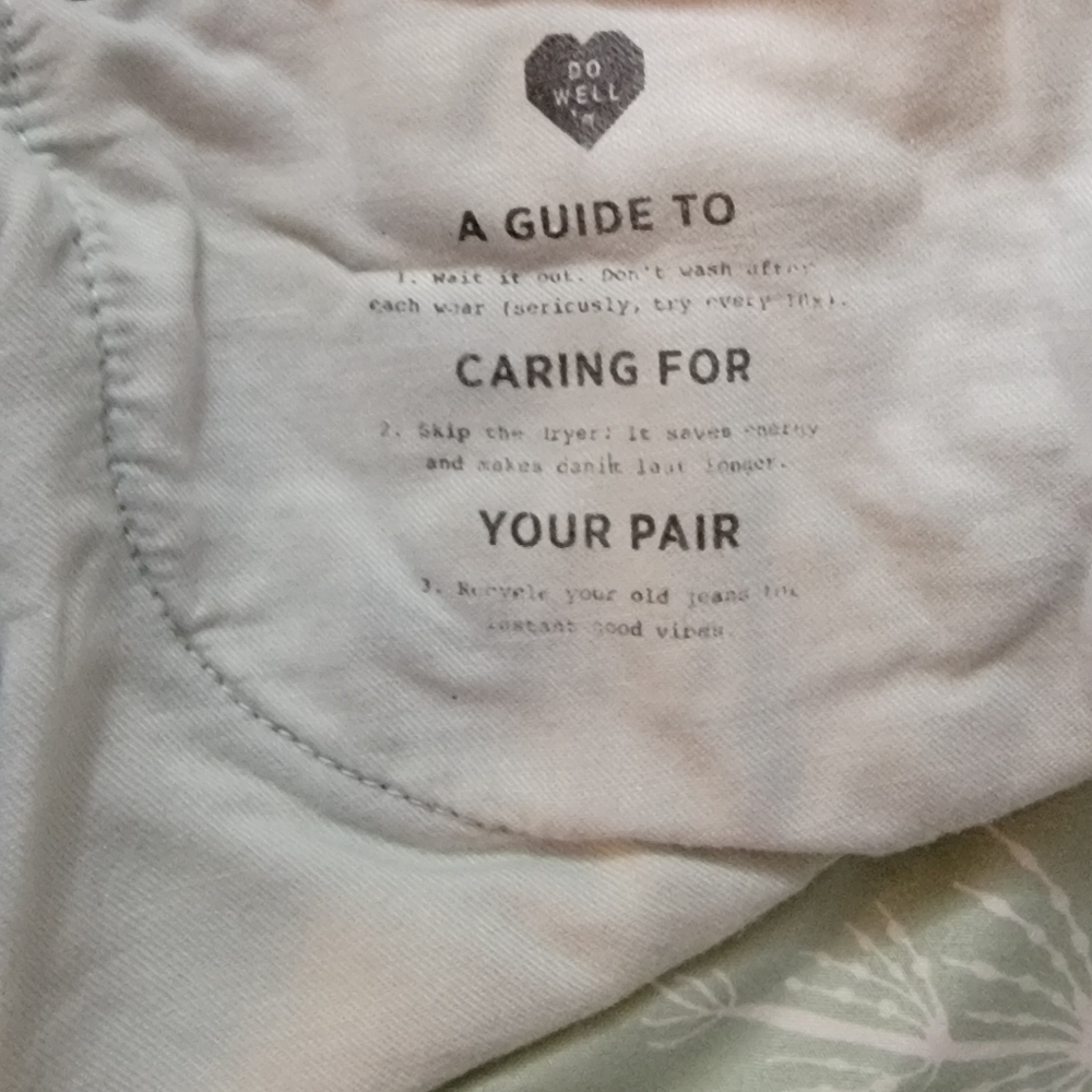 Madewell Blue Jean Shorts Cut-Off Style - Picture 8 of 8
